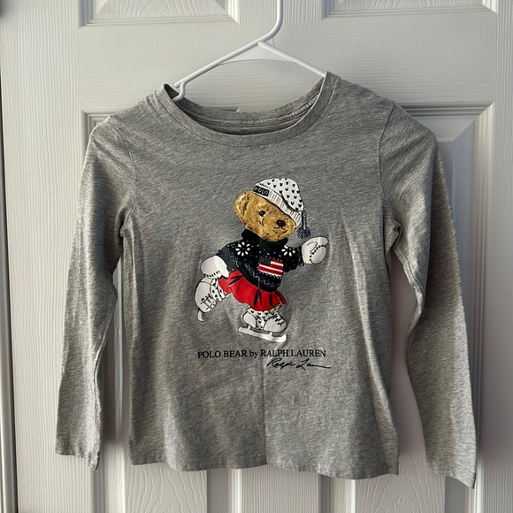Polo Ralph Lauren Other - Polo Ralph Lauren Ice Skate Bear Top